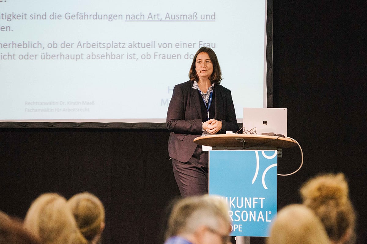 Vortrag von Dr. Kirstin Maaß auf der Zukunft Personal Europe 2018